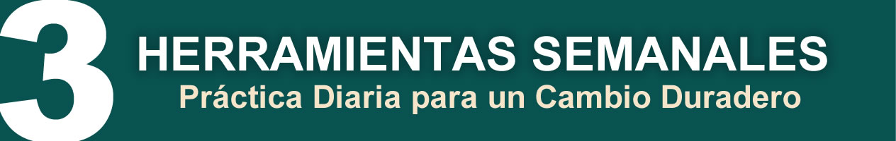 Herramientas Semanales